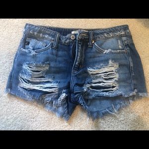 Jean shorts